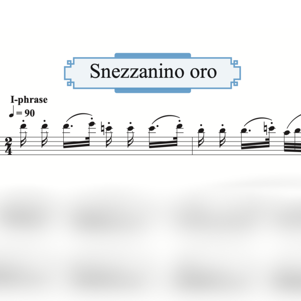Snezzanino oro